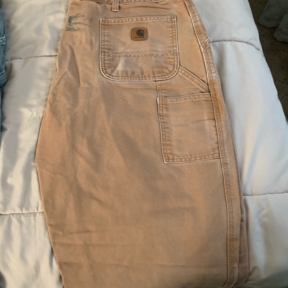 42x32 carhartt carpenter’s jeans